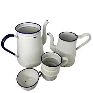 6PC Enamelware set